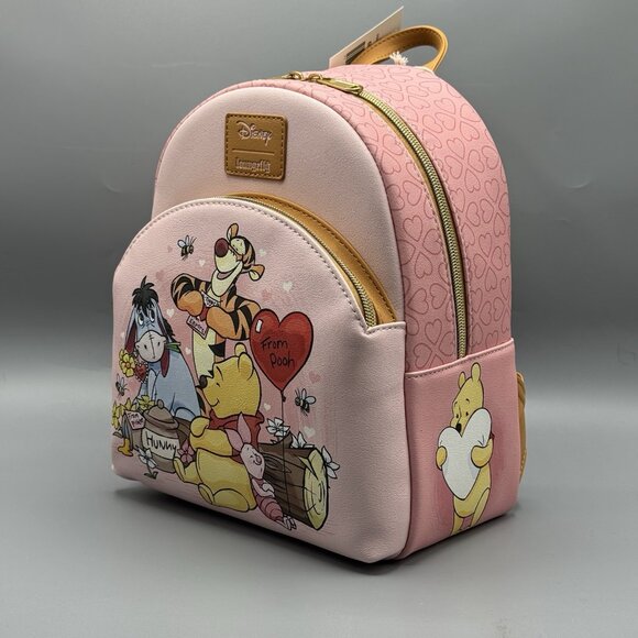 Loungefly Disney Winnie The Pooh Valentine\'s Day Mini Backpack NEW main image 6